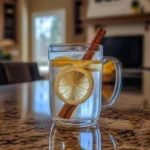 natural Mounjaro recipe for weight loss drink in glass mug